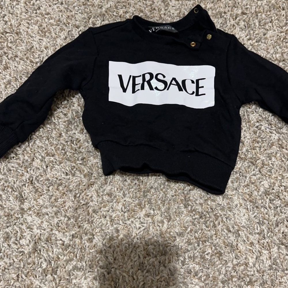 Black Versace sweater